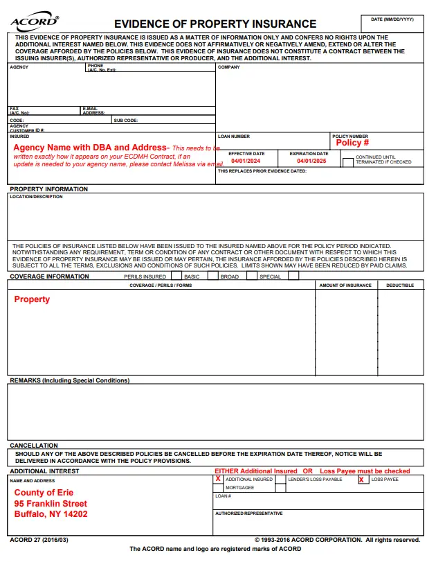 Insurance virtual assistance sample with identifying information blurred